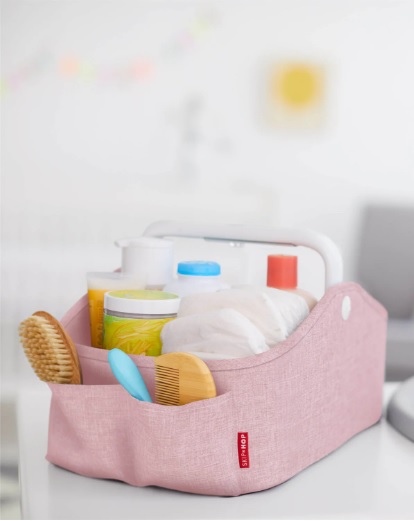 Organizator pentru scutece cu lumina Skip Hop Light Up Pink Heather