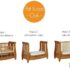 Patut evolutiv 3 in 1 Tutti Bambini Lucas Oak