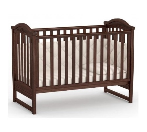 Кроватка детская «Соня ЛД3» без ящика, Орех