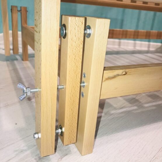 Pătuc Kuzea fără sertar, culoarea Lemn