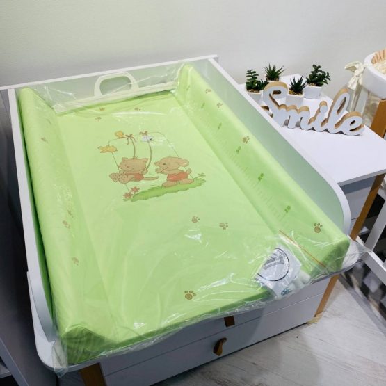 Ceba Baby Пеленальник твердый «Кошечка и Собачка «