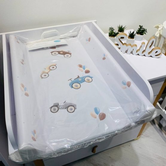 Ceba Baby Пеленальник твердый «Машинки»