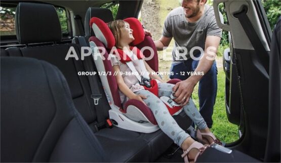 Scaun auto cu isofix Apramo Eros 9-36 kg Morecambe Grey