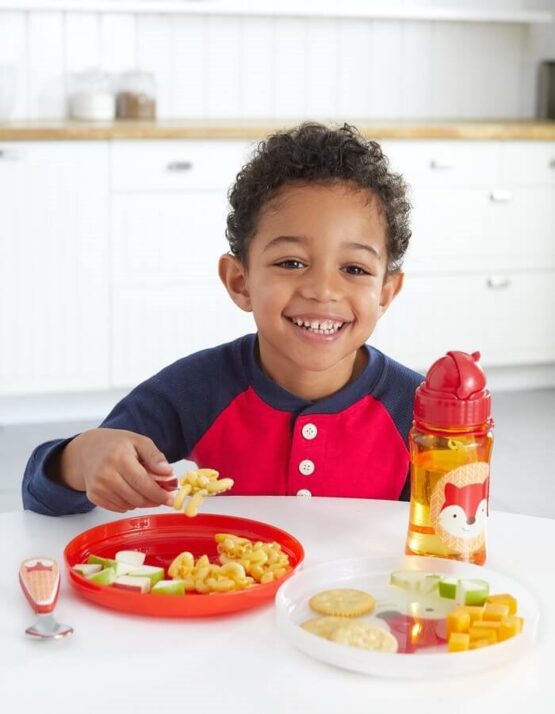 Set 2 farfurii anti-alunecare Skip Hop Zoo Vulpe