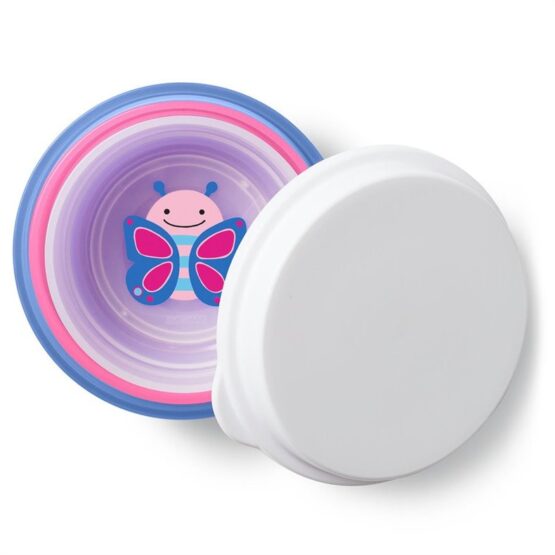 Set 3 boluri anti-alunecare Skip Hop Zoo Fluturas