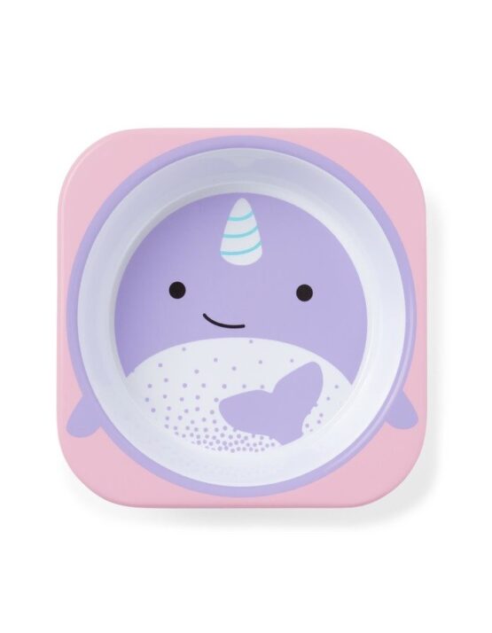 Set Farfurie si Bol Skip Hop Zoo Balena