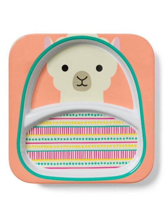 Set Farfurie si Bol Skip Hop Zoo Lama