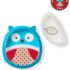 Set Farfurie si Bol Skip Hop Zoo Smart Bufnita