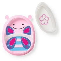 Set Farfurie si Bol Skip Hop Zoo Smart Fluturas
