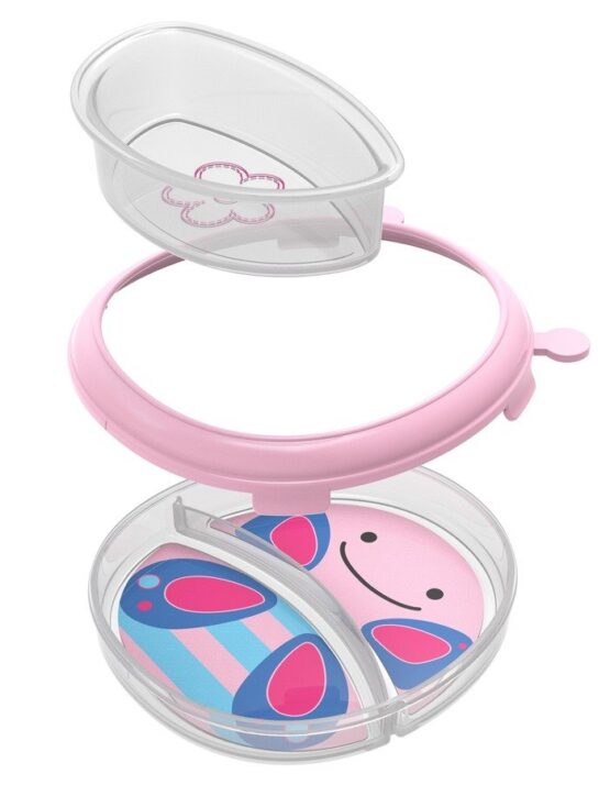 Set Farfurie si Bol Skip Hop Zoo Smart Fluturas