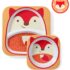 Set Farfurie si Bol Skip Hop Zoo Vulpe