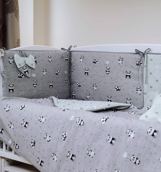 Комплект детской постели Baby Panda Бирюзовый PM (8 эл.)