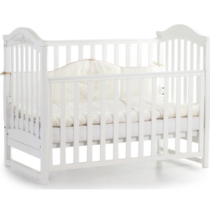 Veres 03.3.1.1.06 Patuț pentru copii Верес ЛД3 (alb)