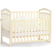 Veres 06.3.1.1.04 Patuț pentru copii Верес ЛД6 (ivory)