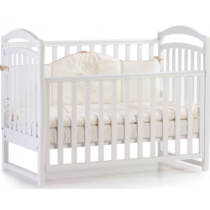 Veres 06.3.1.1.06 Patuț pentru copii Верес ЛД6 (alb)