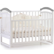 Veres 06.3.1.1.17 Patuț pentru copii Соня ЛД6 (albgri)