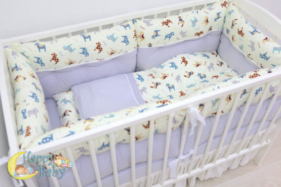 komplekt posteli v detskuiu krovatku