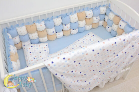 komplekt posteli v krovatku novorojdennogo