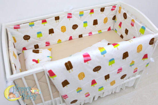 komplekt posteli v detskuiu krovatku