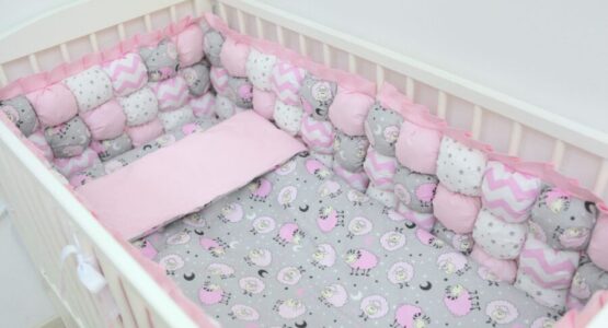 Set de lenjerie BomBon Oaie sur – roz