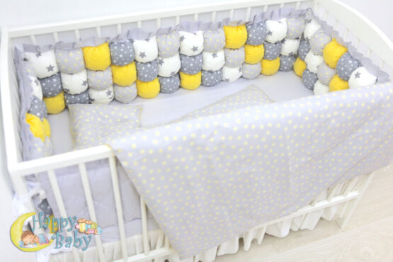 komplekt posteli v krovatku novorojdennogo