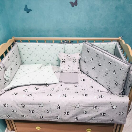 komplekt posteli v detskuiu krovatku