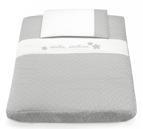 CAM Постельное бельё для колыбели Cullami серый