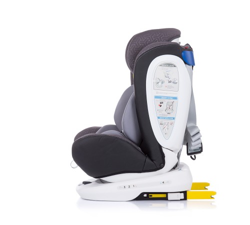 Chipolino Scaun auto Tourneo 360° STKTOU203GT gr. 0+123 ( 0-36 kg.) grafit