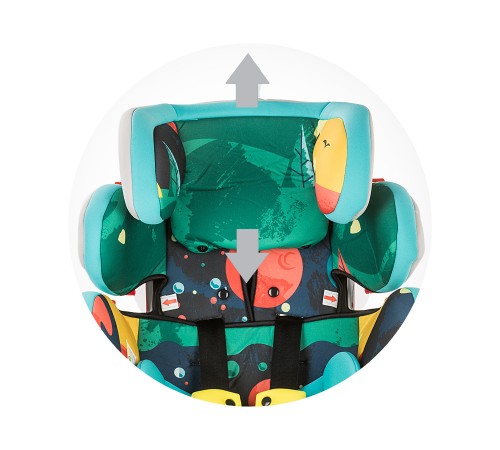 Chippolino Scaun auto 4 Max STK4X0182RE gr. 0+123 (0-36 kg.) rosu