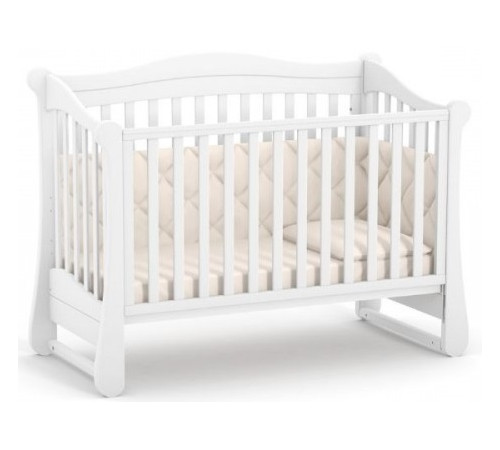 Кроватка детская «Верес ЛД18» без ящика, Белый