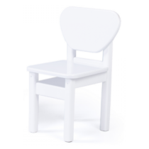 Veres 30.2.06 Scaun din lemn (alb)