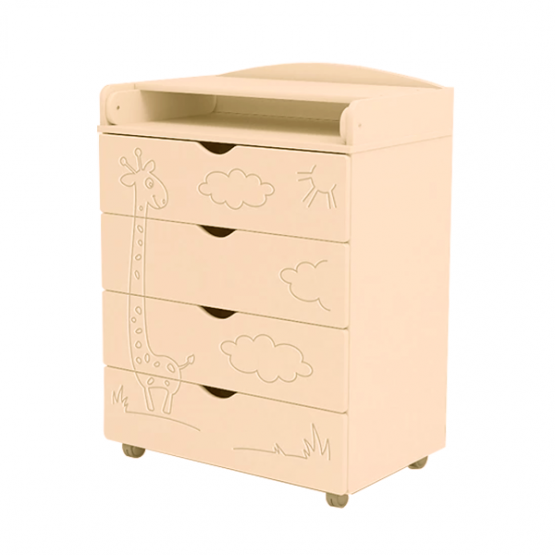 Детский комод Jiraffe (700269) Бежевый