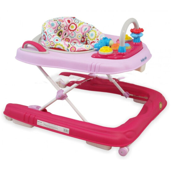 Baby Mix  Ходунки 2-в-1 розовый