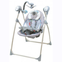 Baby Mix LCP-SW102RCGYC Leagan cu muzic si vibratie R/C gri