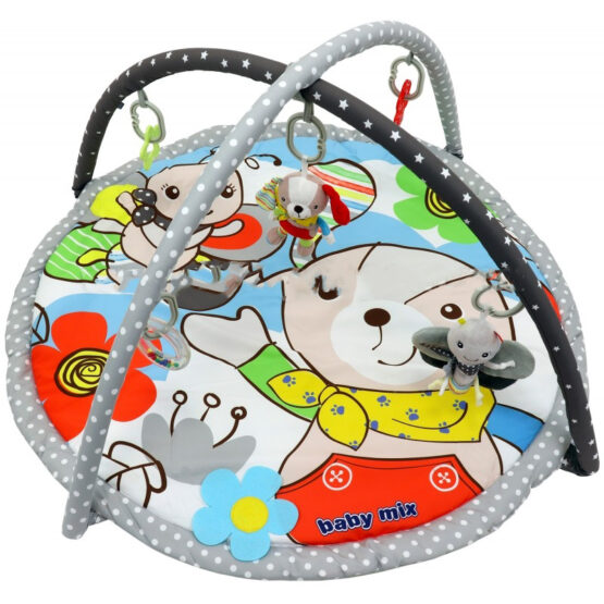 Baby Mix Развивающий коврик «Собачка и Бабочка»
