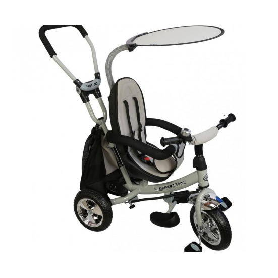 Baby Mix Трицикл серый