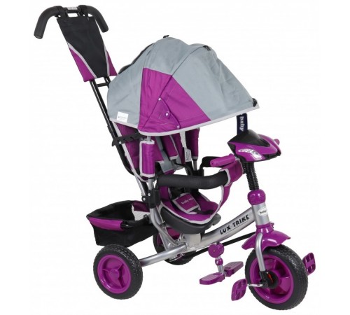 Baby Mix Triciclu LUX violet/gri
