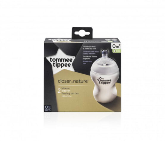 Biberon pentru nou-născut 260 ml Tommee Tippee 2 buc. 25009