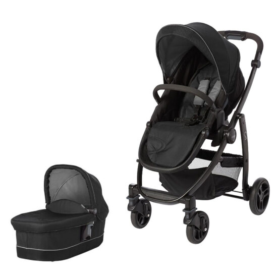 Коляска 2 в 1 Graco Evo II Black Grey