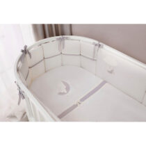 Lenjerie de pat pentru copii Perina Bonne nuit Oval (BNО7-125х75) Alb