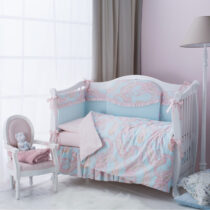 Lenjerie de pat pentru copii Perina Chantelle (S6-01.3) Albastru deschis