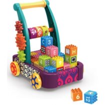 Chipolino Carucior cu cuburi Blocks MIK02003BLK