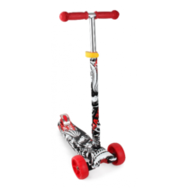 Chipolino Trotineta Croxer Evo DSCRE0205BG Graffiti Negru