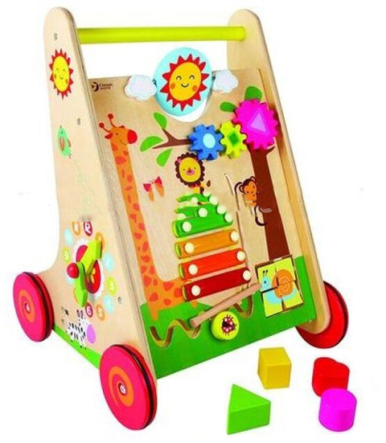 Premergator din lemn cu cuburi