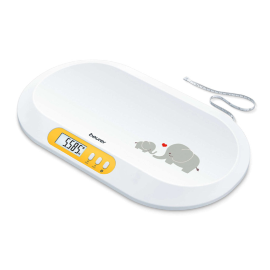 Cântar electronic pentru bebeluși Beurer BY90