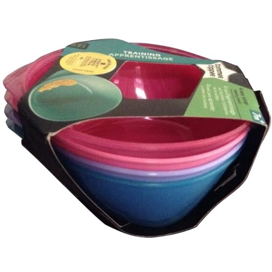 Farfurii Tommee Tippee Easy Scoop Feeding Bowls, 4 buc.