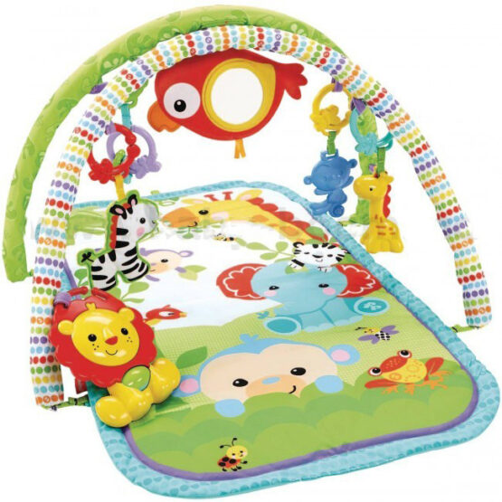 Fisher-Price Коврик 3 в 1 «Друзья из тропического леса»