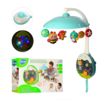 Hola Toys1105 Carusel muzical cu proiector