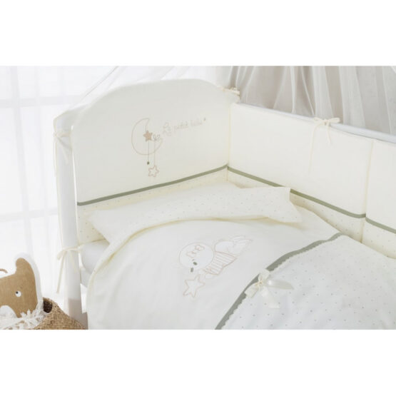 Детское постельное белье Perina Le petit bebe (ПБ3-01.1) Молочно-оливковый