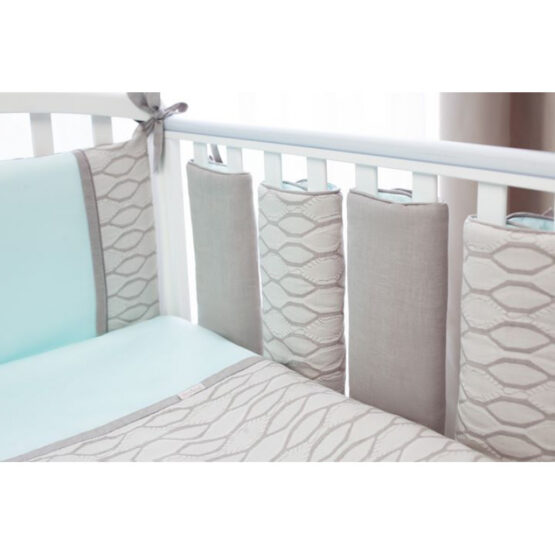 Protecție pentru patuț Perina Elfetto STIK-BORD Mentă